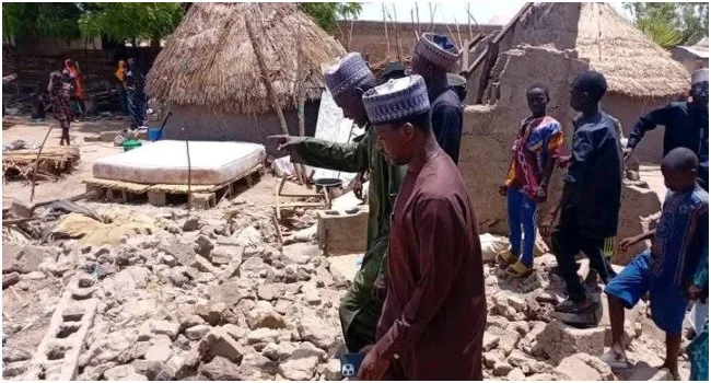 Windstorm Wreaks Havoc in Kebbi, Nigeria, Leaving Trail of Destruction