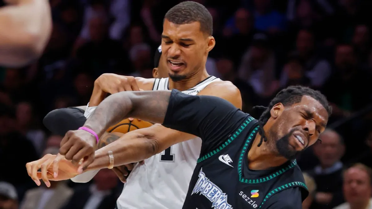 Victor Wembanyama Ejected for First Time in Career After Elbowing Naz Reid