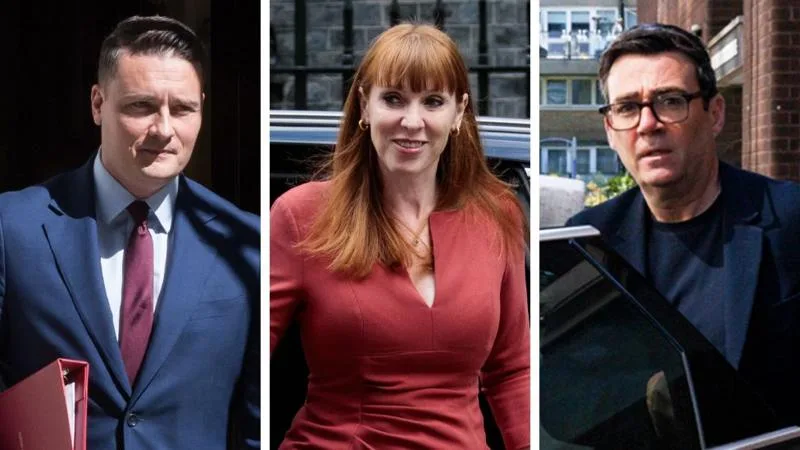 Keir Starmer Faces Potential Challenges from Andy Burnham, Angela Rayner, and Wes Streeting