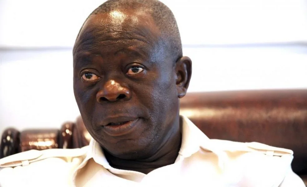 Oshiomhole Warns Senate Against Weaponizing Rules
