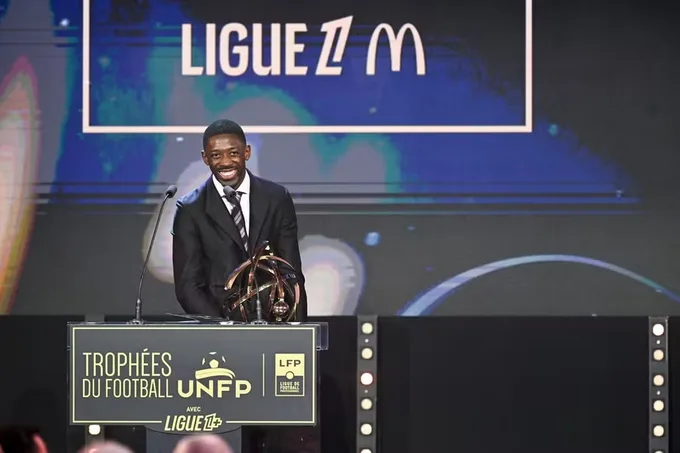 PSG Dominates Ligue 1 Awards as Ousmane Dembele Named Player of the Year