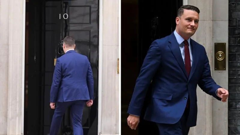 UK Health Secretary Wes Streeting Abruptly Exits No 10 Meeting