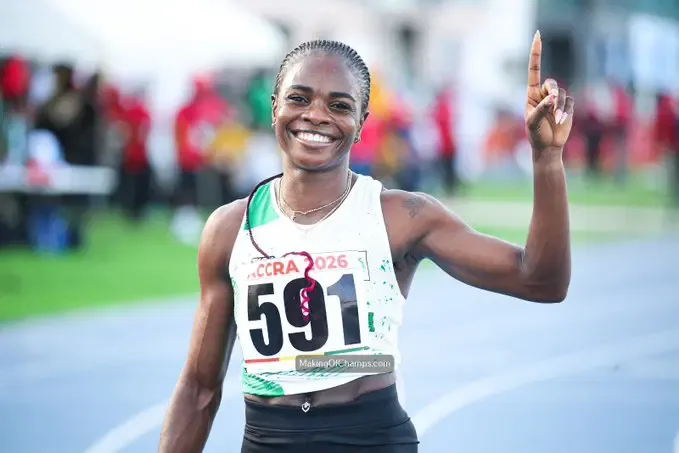 Nigeria Dominates Accra CAA Championships with Gold Rush