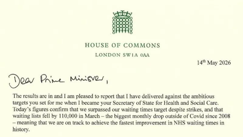 Wes Streeting Resigns as UK Health Secretary, Citing Lack of Vision