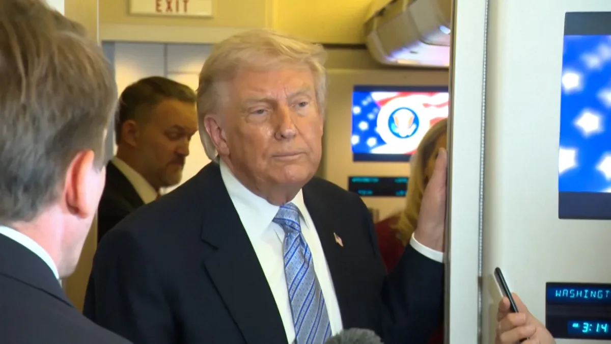 Trump Calls Journalist's Iran War Reporting 'Treasonous'