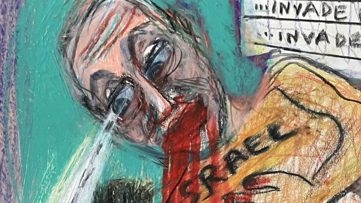 UK Artist Matthew Collings Defends Cancelled 'Drawings Against Genocide' Exhibition