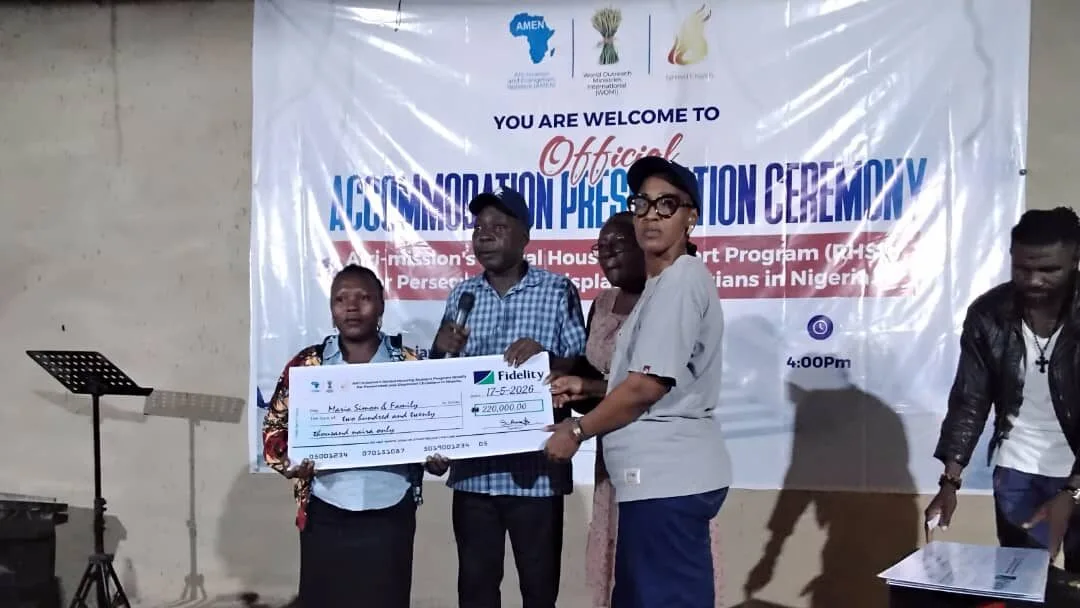 Christian Missionary Outreach Rents Apartments for 72 Displaced Persons in Abuja