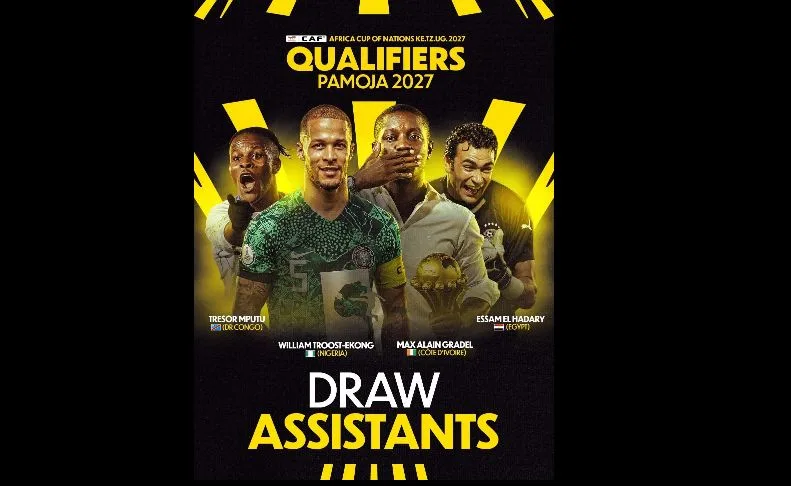 Super Eagles to Discover AFCON 2027 Qualification Opponents in Cairo Draw