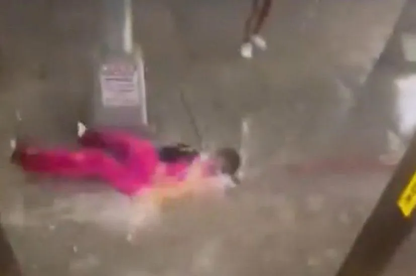 Flash Floods Paralyse New York City, Woman Swept Away in Viral Video