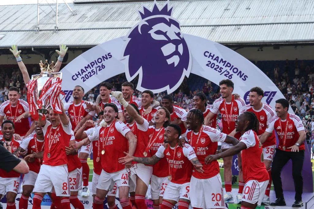 Arsenal Win Premier League Title After 22 Years