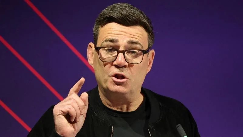Andy Burnham and Sir Tony Blair Clash Over Labour’s Future Direction