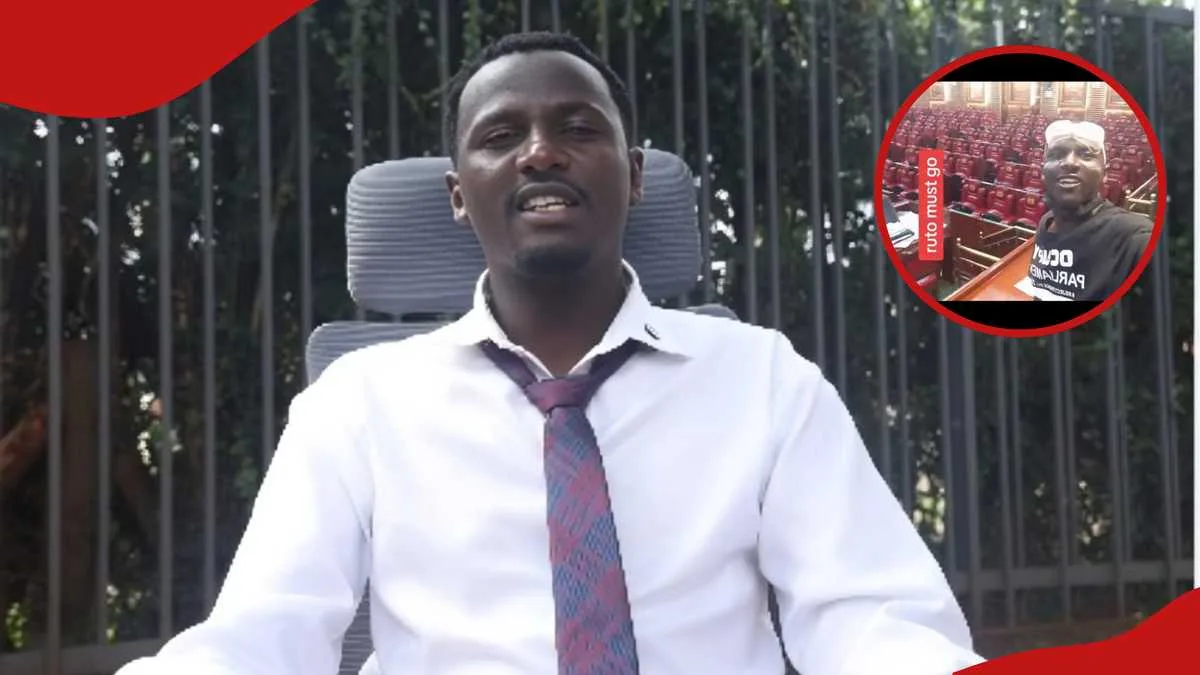 Chama returns: The man who stood at the Speaker's chair during Gen Z protests resurfaces