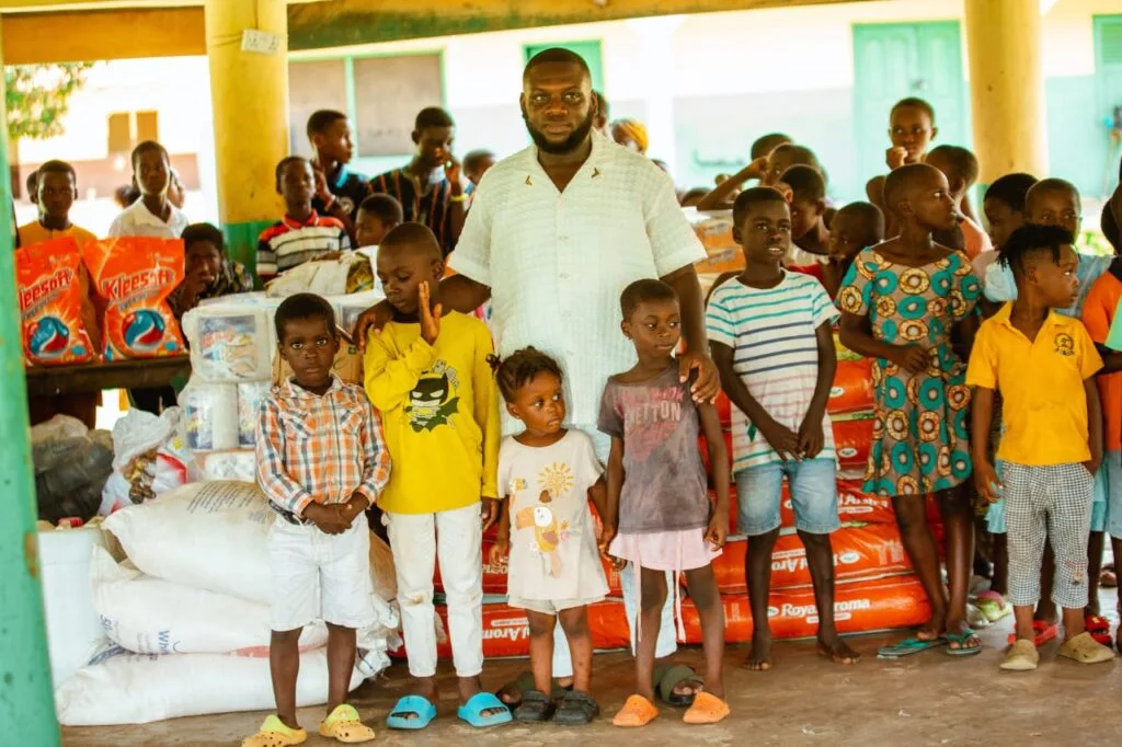 Douglas Attakorah Osei Celebrates Birthday with Major Donation to House of Grace Children’s Home