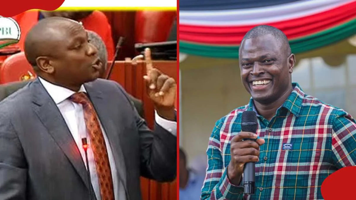 Kiharu MP Ndindi Nyoro faces off with House leadership over KSh 4.8 trillion budget debate