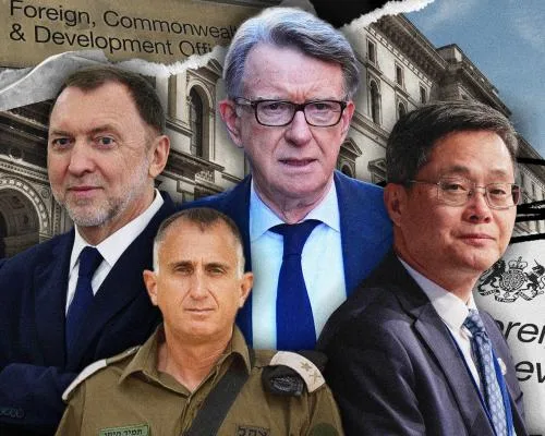 Peter Mandelson's Shocking Diplomatic Ties to Hostile States Exposed