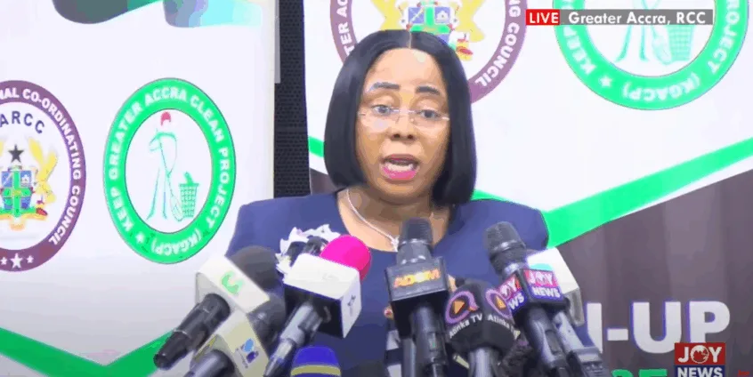 Accra on Red Alert: Minister Linda Ocloo Orders Demolitions and Massive Cleanup as Rains Wreak Havoc
