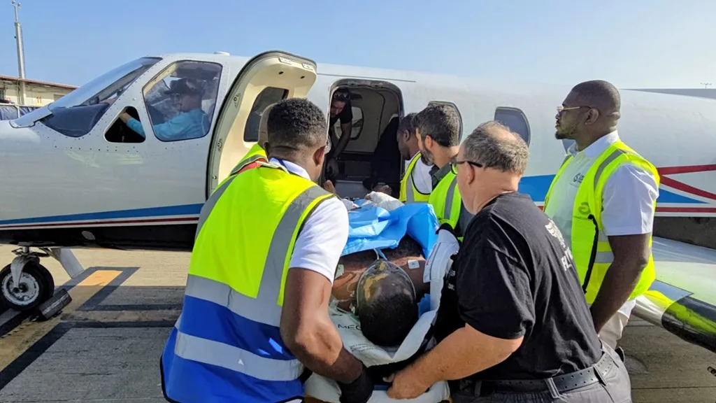 Third Burn Victim Airlifted to US for Treatment After South Camp Road Explosion