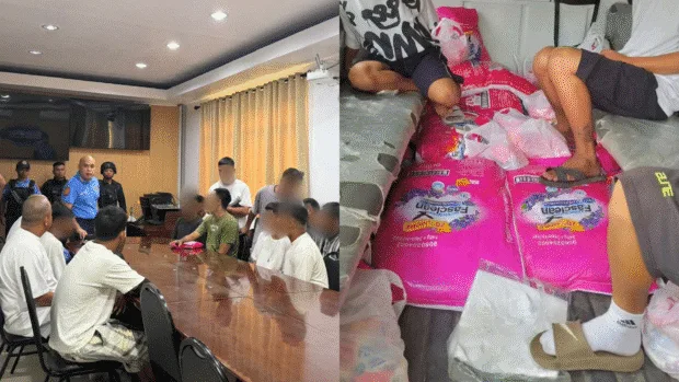Cebu City police round up 18 vendors over aggressive 'sabon' sales tactics