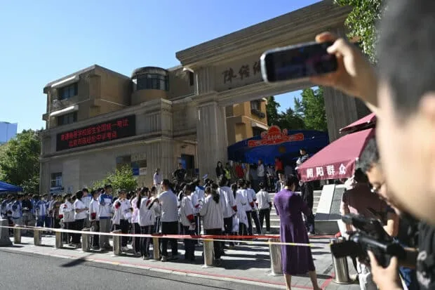 Millions of Chinese Students Sit for Gruelling High-Stakes University Entrance Exam