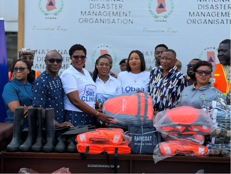 Stanbic Bank Donates GH¢400,000 to Support Flood and Fire Victims
