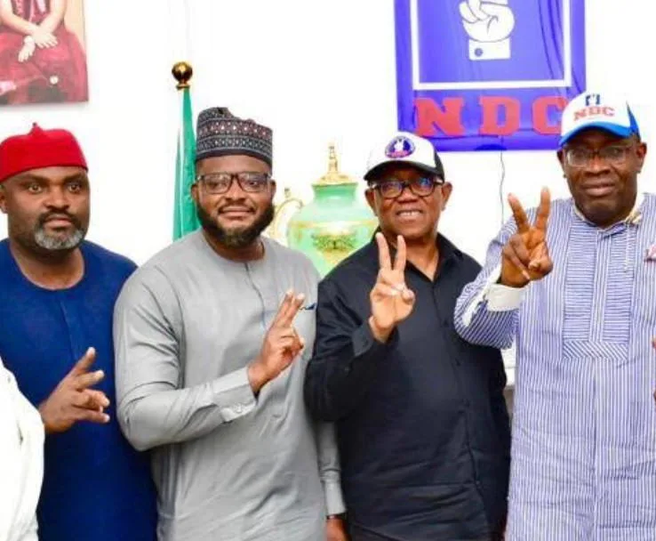 Peace Talks: Peter Obi Visits Seriake Dickson After Months of Internal Party Feuds