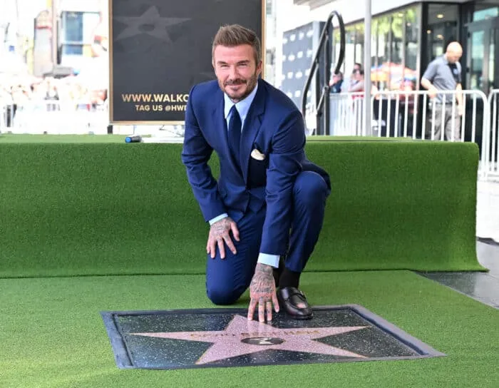 David Beckham gets Hollywood star on same day US hosts first World Cup match