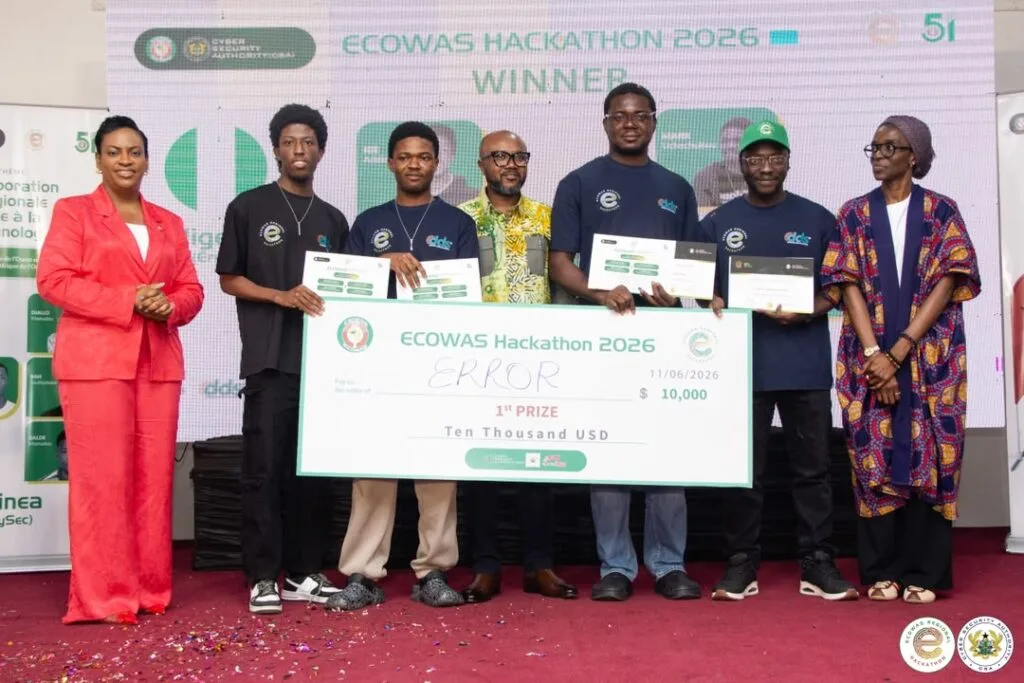 Nigeria Wins $10,000 Grand Prize at ECOWAS Cybersecurity Hackathon in Accra