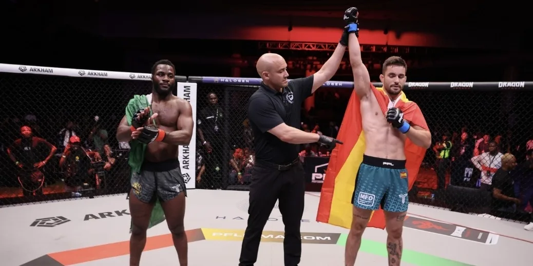 Patrick Ocheme shocks with flying-knee knockout as PFL Africa lands in Lagos