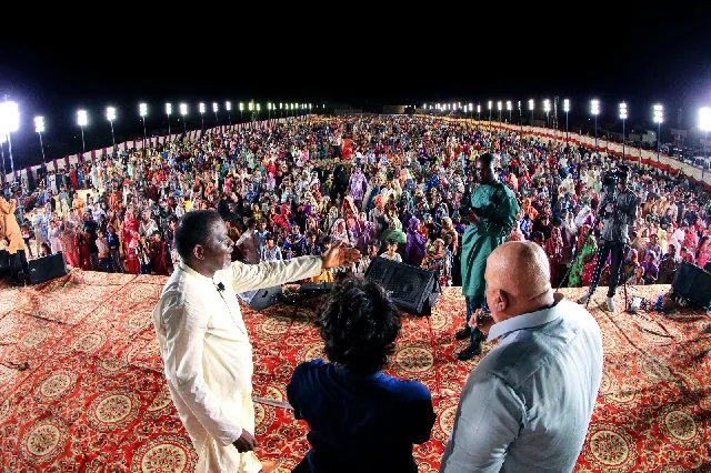 Archbishop Agyinasare holds open-air miracle crusade in Pakistan amid 46°C heat