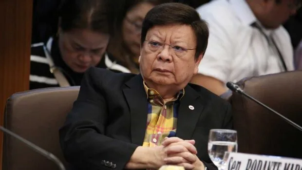 Marcoleta says P75M donation plunder case 'legally insufficient' in counter affidavit