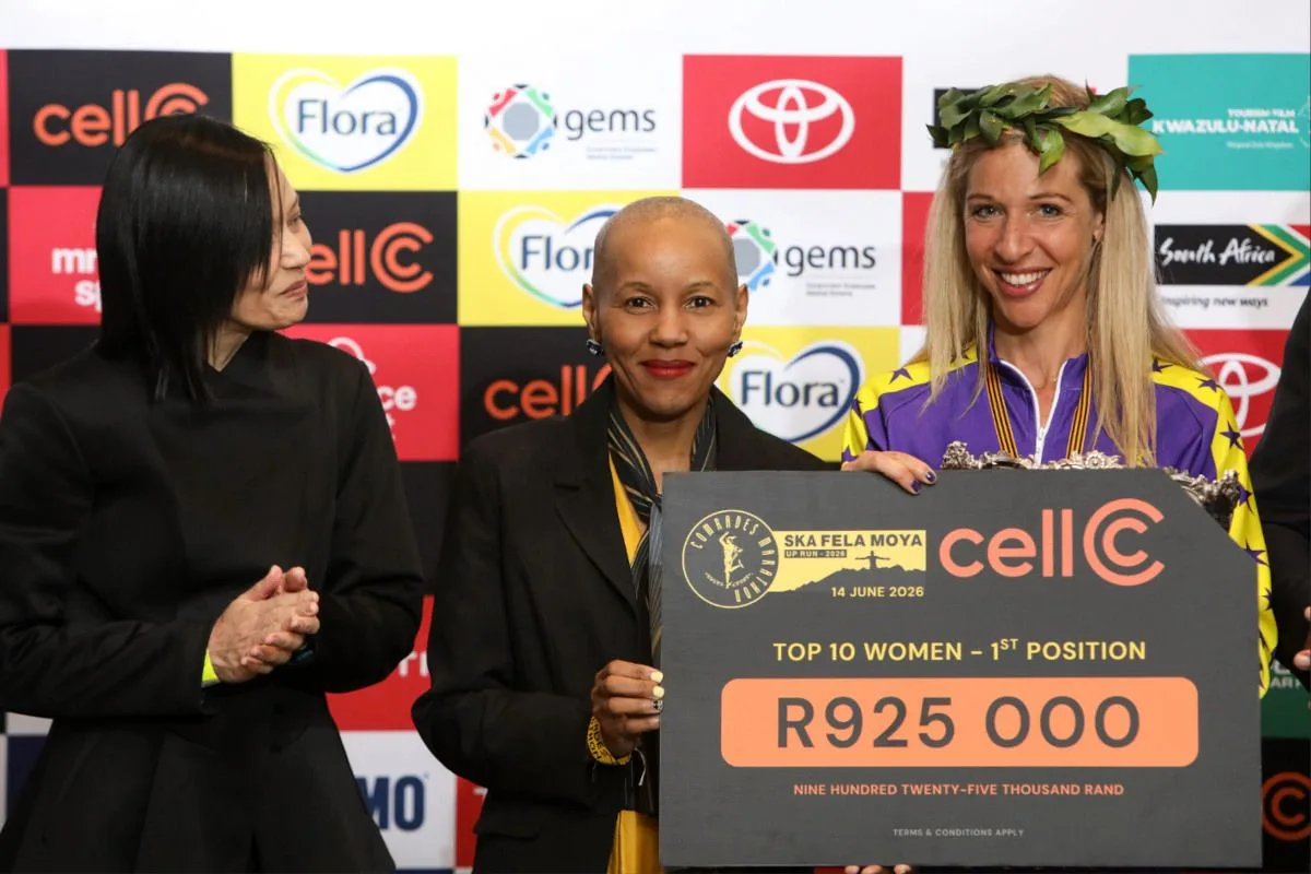 Comrades Marathon 2026: Kusche and Steyn smash records, earn over R2 million each
