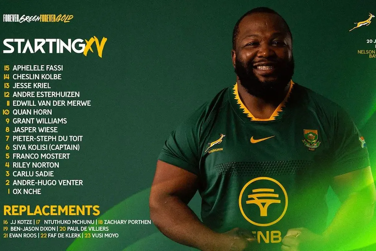 Rassie rolls the dice: Quan Horn to start at flyhalf for Springboks against Barbarians