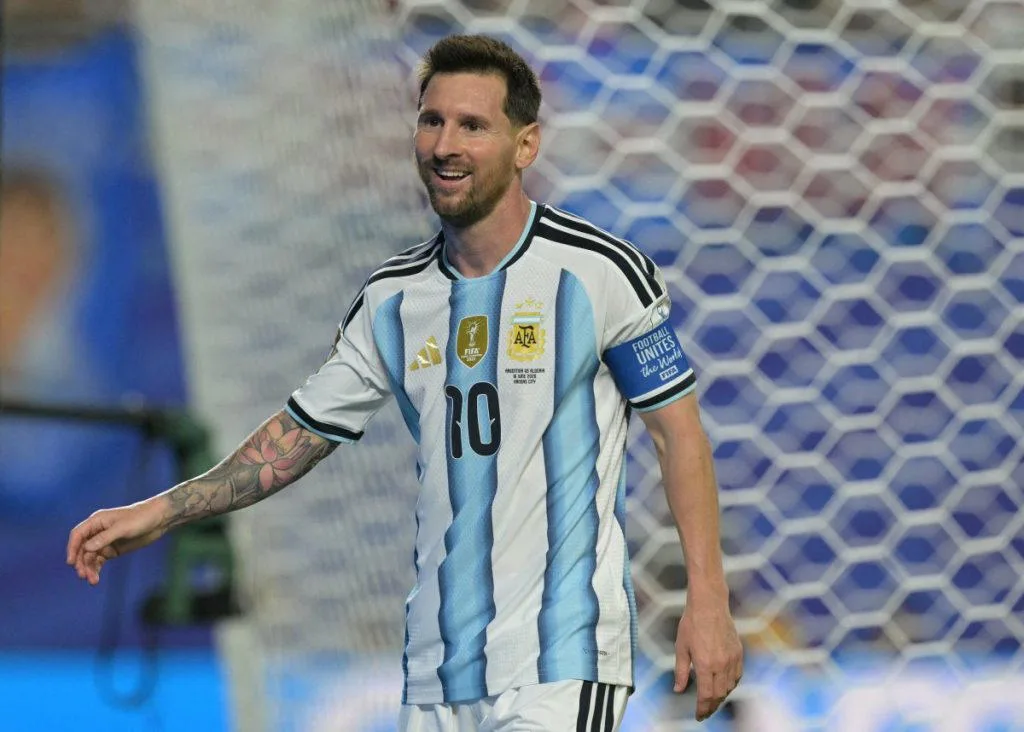 Messi equals all-time World Cup goals record with hat-trick against Algeria