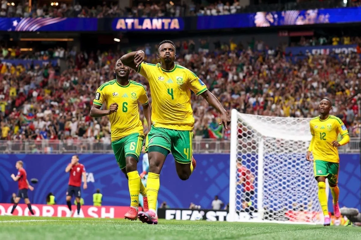 Bafana Bafana keep World Cup dream alive with fighting draw against Czech Republic