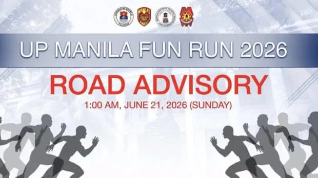 Roads in Manila Closed for UP Marathon, Pride Run