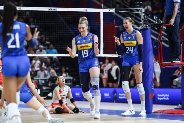 Italy Sweeps Japan in Thrilling VNL Match