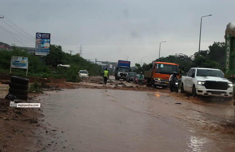 Accra-Kasoa Road Becomes 3-Hour Traffic Nightmare