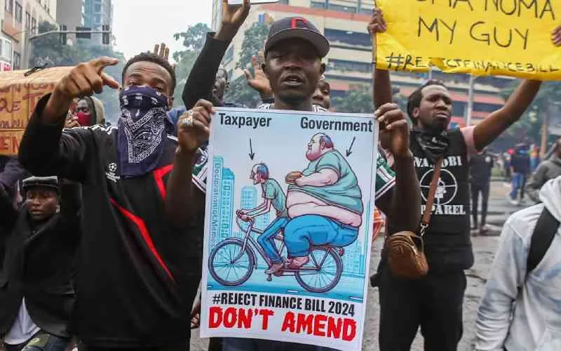 Kenyans Protest Over Tax Theft and Public Servants' Lavish Lifestyle