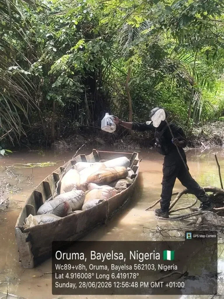 Navy Catches 22,870 Litres of Stolen Diesel in Rivers Operation