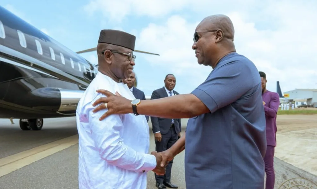 Sierra Leone President Visits Ghana Amid Flood Disaster