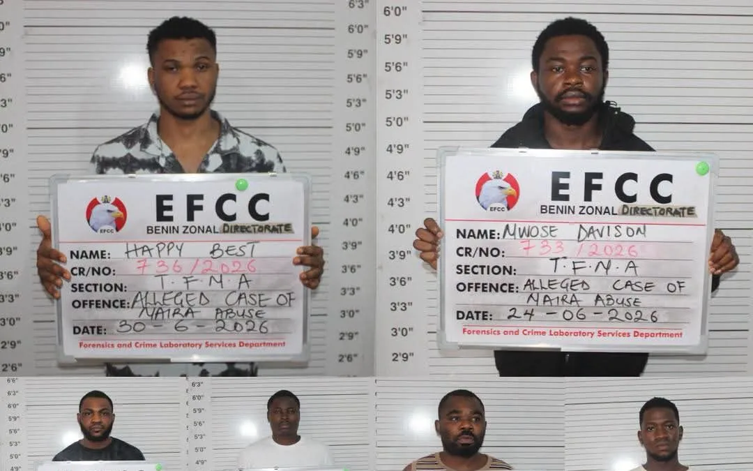 EFCC Convicts 10 For Spraying Naira at Parties