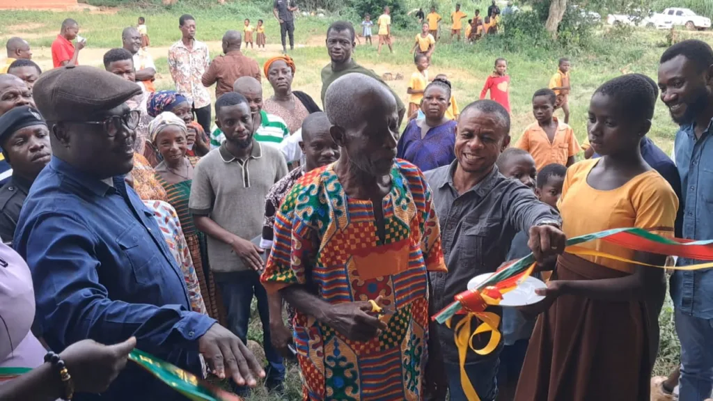 Bono Minister Commissions Schools, Assures Support for Mahama Government
