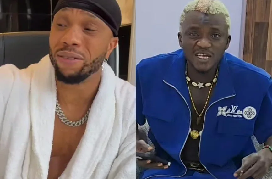Charles Okocha Denies Biting Singer Portable During Celebrity Boxing Rematch