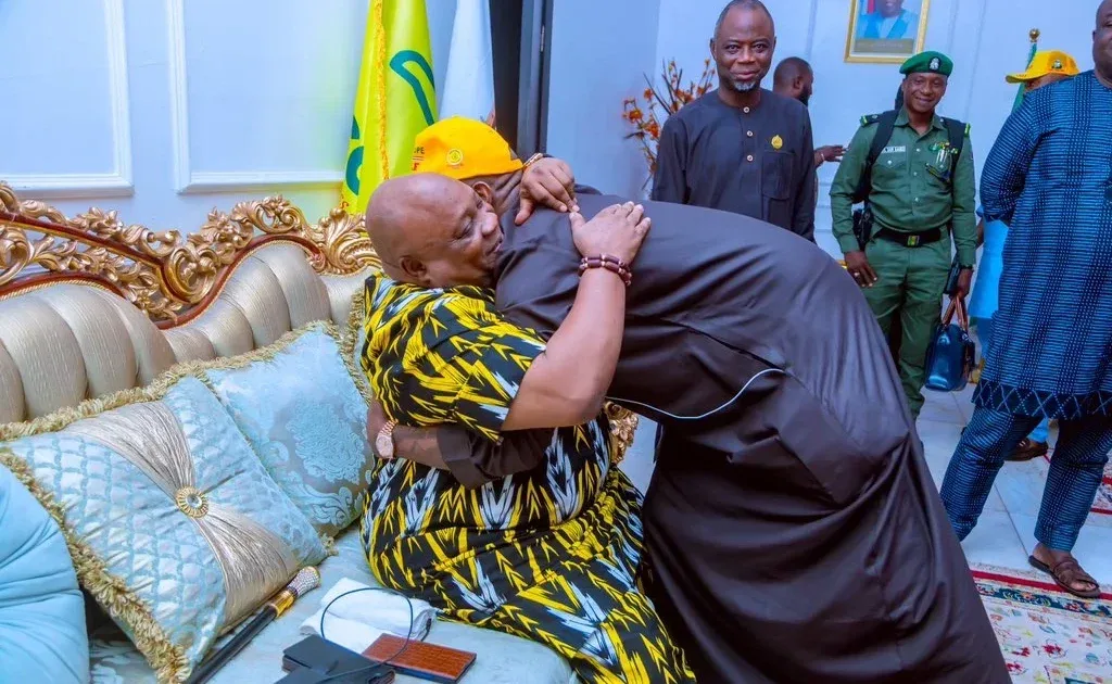 Adeleke Breaks Down in Tears, Thanks Davido for Support