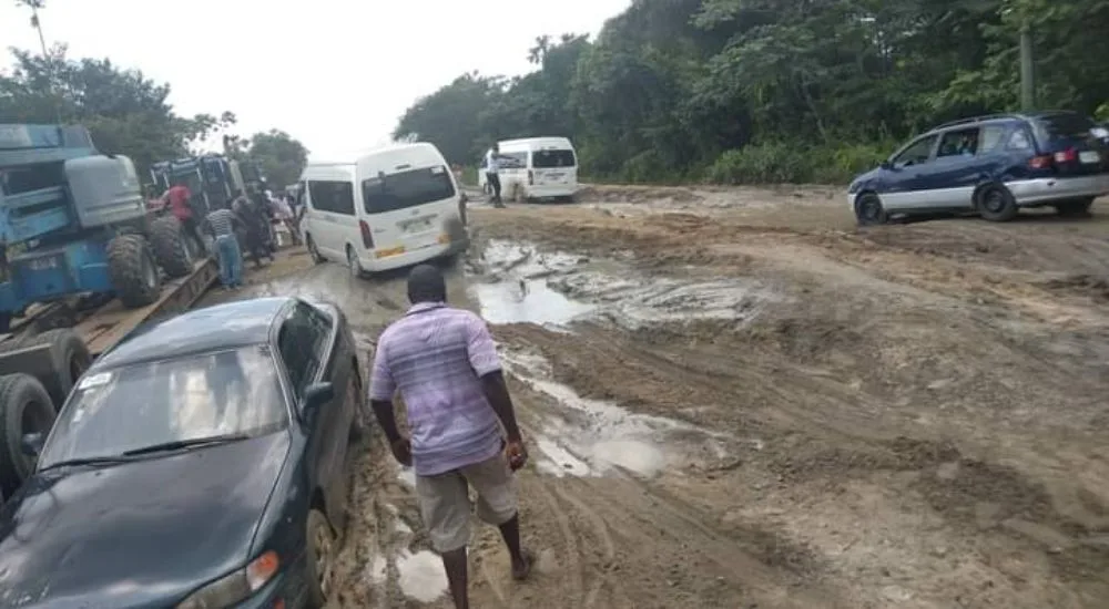 Lagos-Calabar Expressway Floods: Umahi's Roads Face Watery Test Before Completion