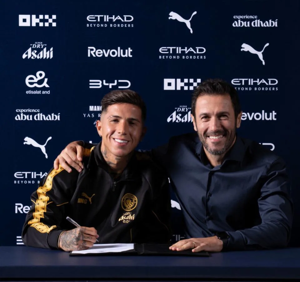 Man City Shatters Records with £125m Enzo Fernandez Signing in Record-Breaking EPL Window