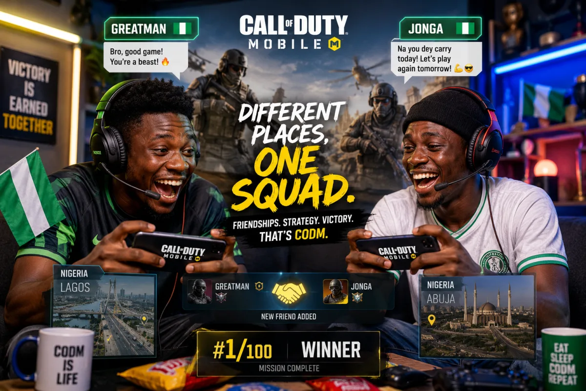 How 'Call of Duty Mobile' Forges Friendships Amidst Virtual Warfare for Nigerian Youths