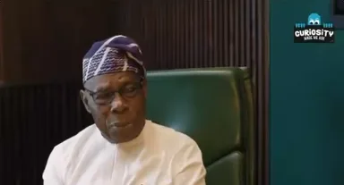 Obasanjo Flips Script on Comedian's Show, Demands to Know if He Knows Queen Elizabeth